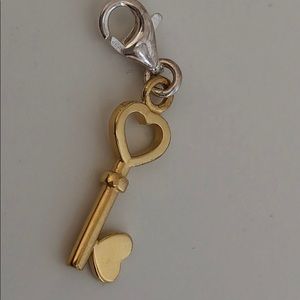 THOMAS SABO Charm Key Gold and Sterling Silver NEW